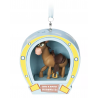 Disney Pixar Holiday Bullseye Hanging Talking Ornament, Toy Story
