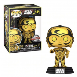 Funko Pop 454 C-3PO (Retro Series)(Special Edition), Star Wars