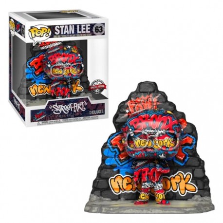 Funko Pop 63 Stan Lee (Graffiti Street Art), Marvel