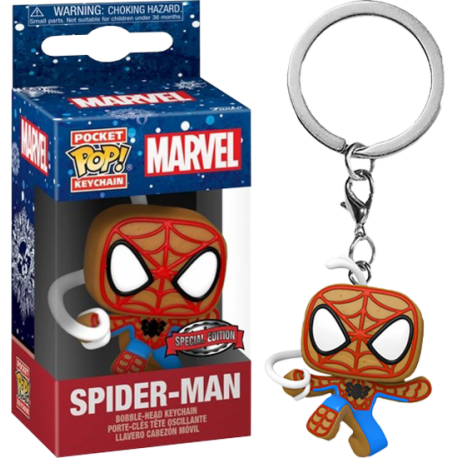 Funko Pocket Pop Spider-Man (Holiday)(Special Edition), Marvel