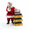 Kurt S. Adler Coca Cola Santa with Delivery Figurine