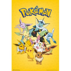 Pokémon Eevee Evolutions - Maxi poster (P03)