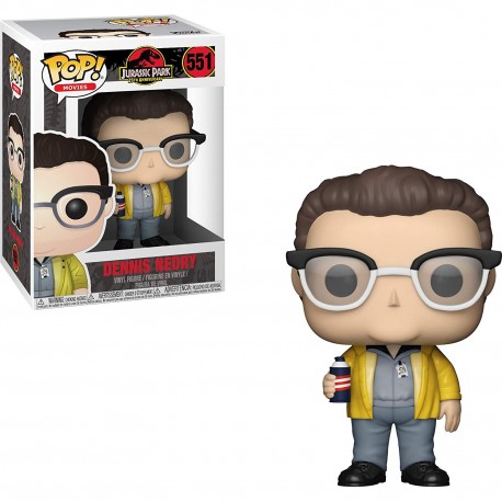 Funko Pop 551 Jurassic Park Dennis Nedry