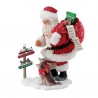 Possible Dreams Santa - Dog Park Figurine