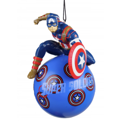 Marvel 3D Captain America Bauble