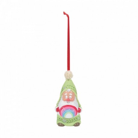 Snow Gnome Believe Hanging Ornament