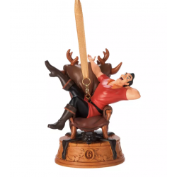 Disney Gaston LeGume Singing Hanging Ornament, Beauty and The Beast