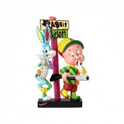 Looney Tunes Britto - Elmer Fudd and Bugs Bunny Figurine