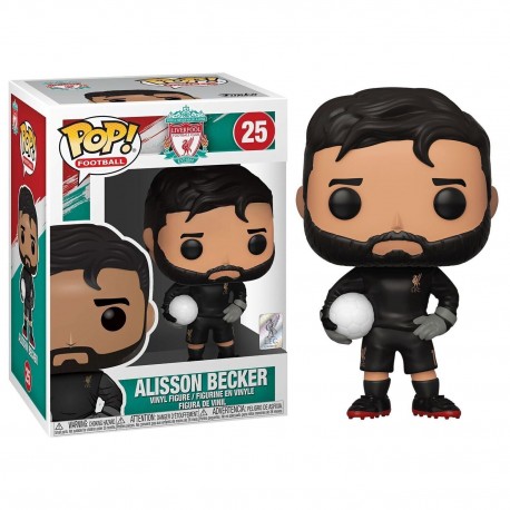 Funko Pop 25 Alisson Becker, Liverpool F.C.