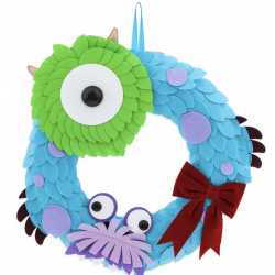 Disney Monsters, Inc. Pixar Holiday Wreath