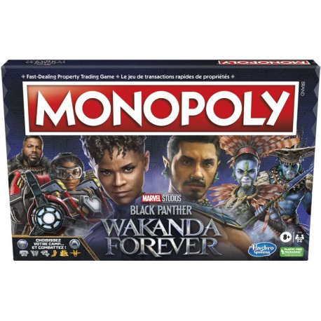 Monopoly Boardgame Black Panther: Wakanda Forever (EN)