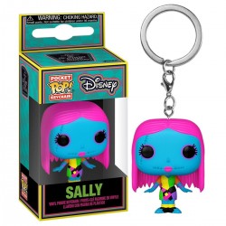 POP Keychain: The Nightmare Before Christmas (Blacklight) - Sally