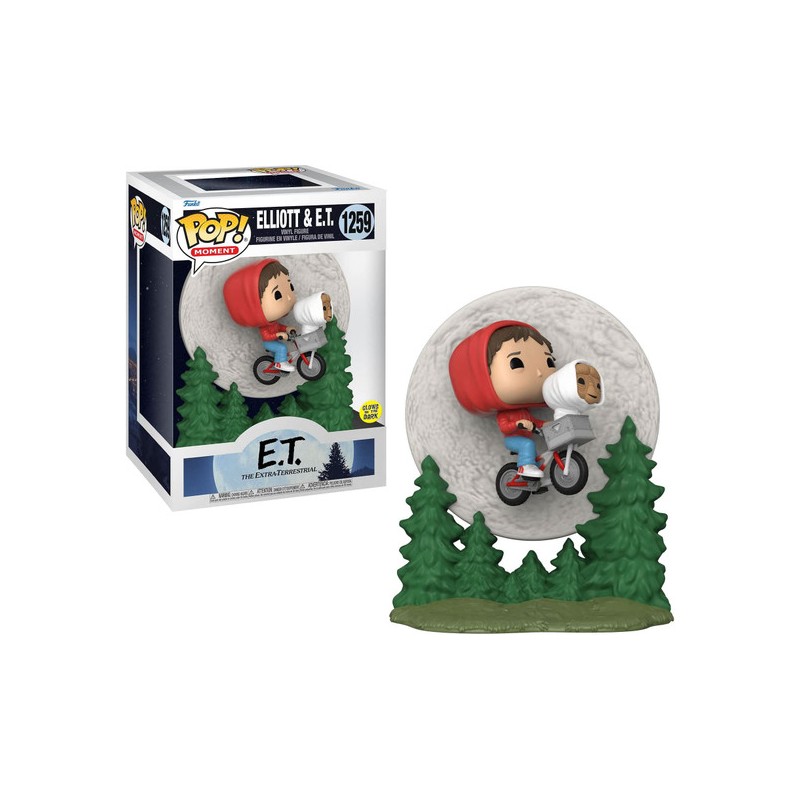 Funko Pop 1259 Elliot & E.T. (Glow In The Dark), E.T. - Wondertoys