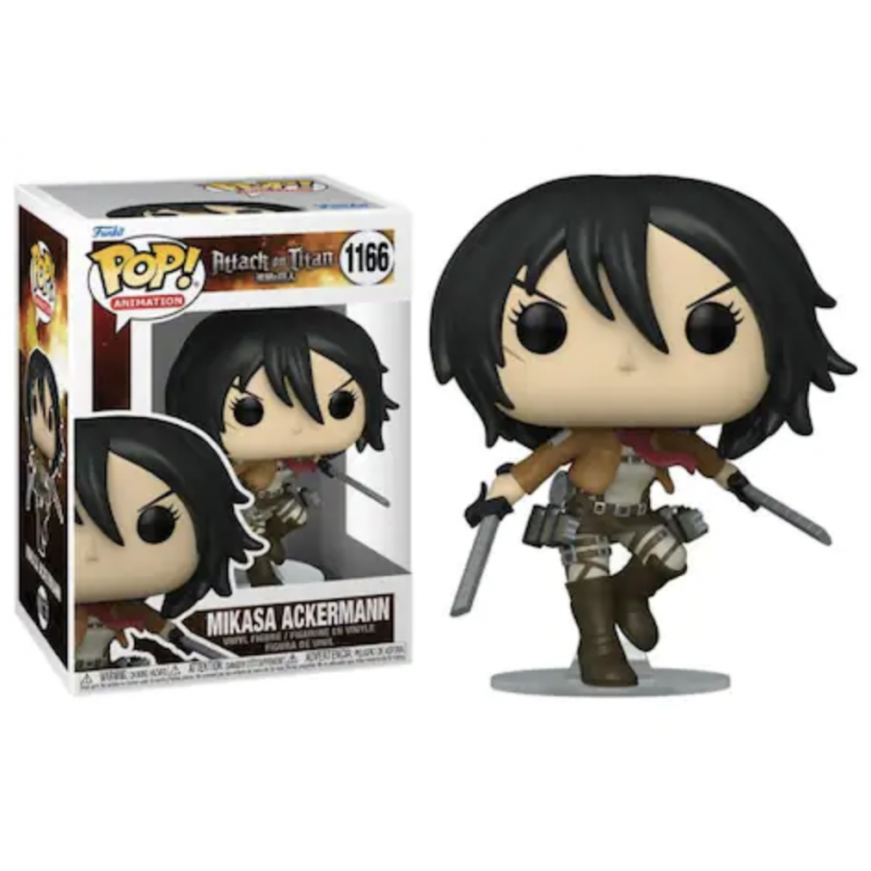 Funko Pop 1166 Mikasa Ackermann, Attack On Titan - Wondertoys.nl