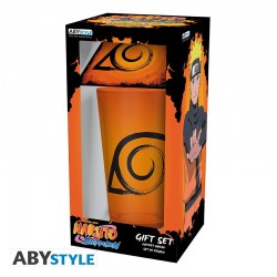 Naruto Shippuden Giftbox (Glass & Coaster)