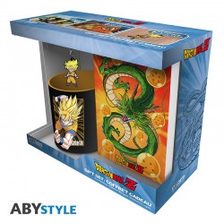 Dragon Ball Giftbox Pck Mug320ml + Keyring PVC + Notebook "Goku"