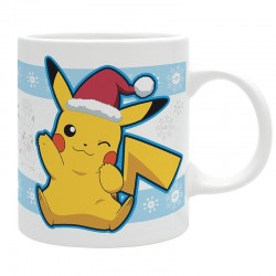 Pokemon Mug - 320 ml - Pikachu Santa Christmas