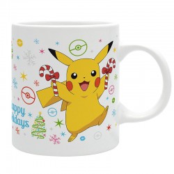 Pokemon Mug - 320 ml - Pikachu Christmas