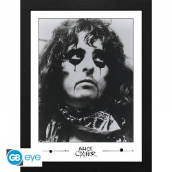 Alice Cooper Framed print "Black and White Photo" (30x40)