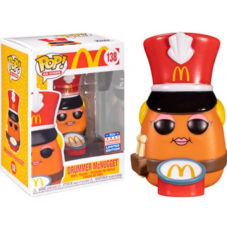 Funko Pop 138 Drummer McNugget (Convention Exclusive), McDonald's