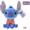 Disney Stitch Hawaiian Plush with Sound 30cm