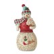 White Woodland Collection - Snowman Figurine