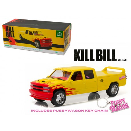 1997 Chevrolet C-2500 Silverado Pussy Wagon Kill Bill 1/18 Scale Diecast Car Model