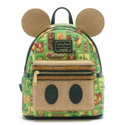 Loungefly Mickey Mouse The Main Attraction Mini Backpack, Enchanted Tiki Room
