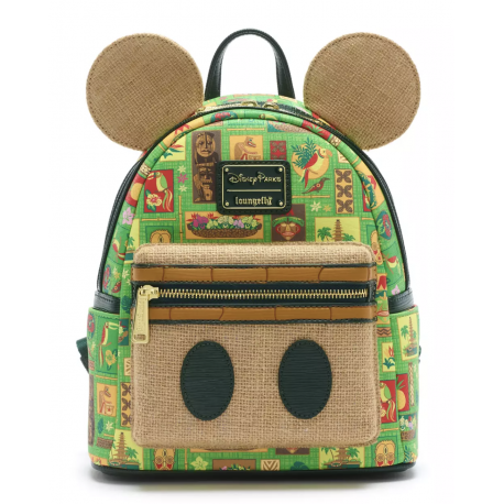 Loungefly Mickey Mouse The Main Attraction Mini Backpack, Enchanted Tiki Room