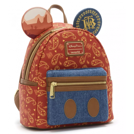 Loungefly Mickey Mouse The Main Attraction Mini Backpack, Big Thunder Mountain