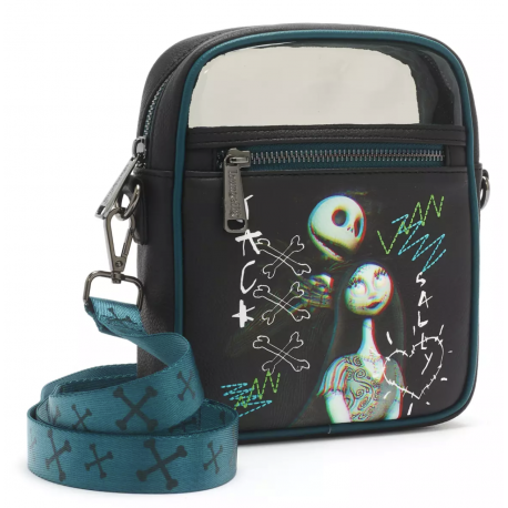 Loungefly Jack Skellington and Sally Crossbody Bag, The Nightmare Before Christmas