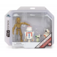 Disney Star Wars Toybox C-3PO, R5-D4, BB-8 and D-O Action Figure Set
