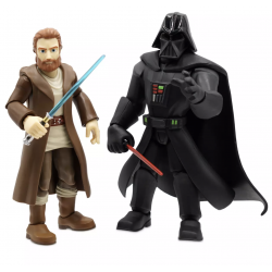Disney Star Wars Toybox Obi-Wan Kenobi and Darth Vader Action Figure Set
