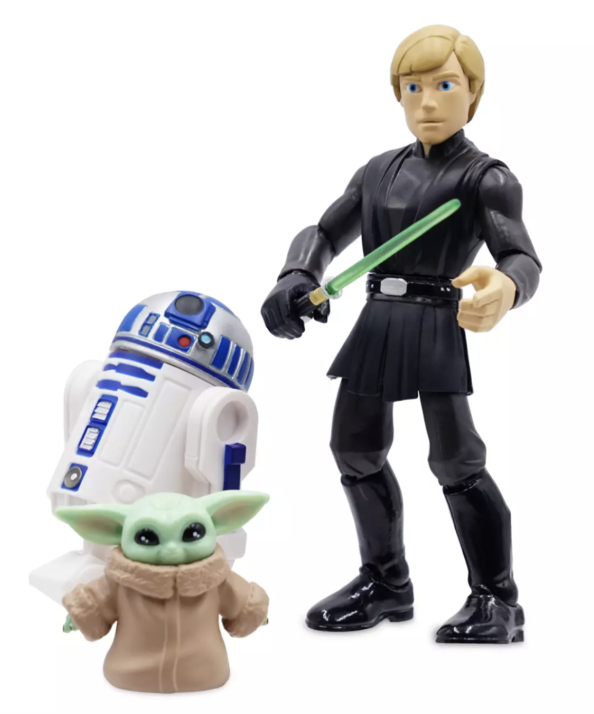 Disney Star Wars Toybox Luke Skywalker, R2-D2 and Grogu Action