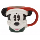 Disney Mickey Mouse Vintage Christmas Figural Mug