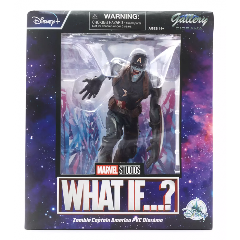 Action Figure Diamond Select 16578 - Captain America - What If...? (Civil War) - Licenza Ufficiale