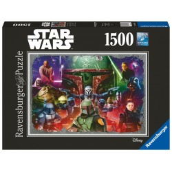 Star Wars Jigsaw Puzzle Star Wars Boba Fett Bounty Hunter (1500 pieces)