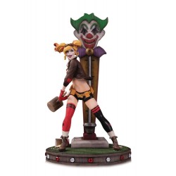DC Bombshells Statue Harley Quinn DLX Version 2 34 cm