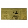 Rocky II Replica Superfight II Ticket (gold plated)