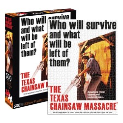 Texas Chainsaw Massacre Jigsaw Puzzle Who Will Survive (500 pieces)