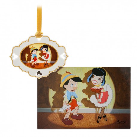 Disney's Pinocchio Artist Series Limited Boxed Ornament and Lithograph Set