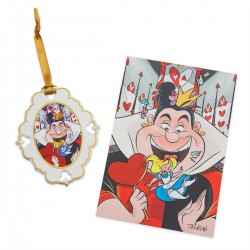 Disney's Alice In Wonderland Artist Series Limited Boxed Ornament and Lithograph Set