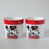 Disney Mickey & Minnie Pot (Medium Size)