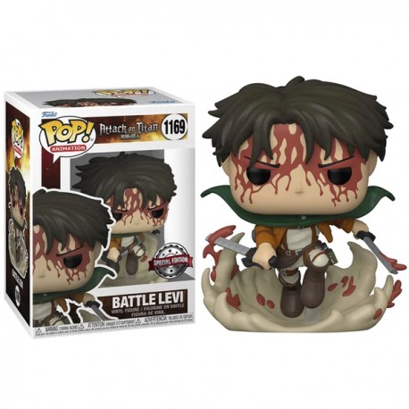 Funko Pop 1169 Battle Levi (Special Edition), Attack On Titan
