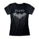 DC Batman Logo Distressed (Japanese) T-Shirt (Ladies)