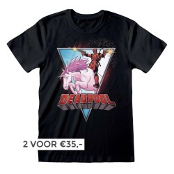 Marvel Comics - Deadpool Unicorn Rider T-Shirt (Unisex)
