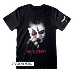 DC The Dark Knight - Why So Serious? T-Shirt (Unisex)