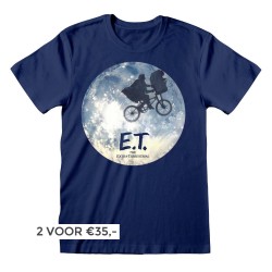 E.T. - Moon Ride Silhouette T-Shirt (Unisex)