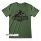 Jurassic Park - Green Mono Logo T-Shirt (Unisex)