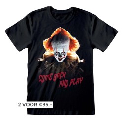 IT - Pennywise Come Back And Play T-Shirt (Unisex)
